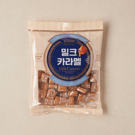 [No Brand] Milk Caramel Candy 500g  노브랜드 밀크 카라멜