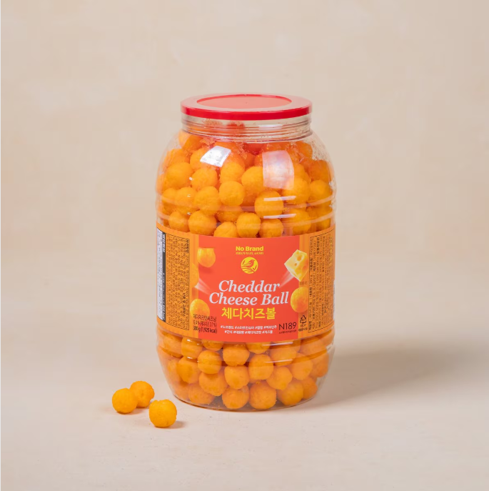 [No Brand] Cheddar Cheese Balls 380g 노브랜드 체다치즈볼&nbsp;