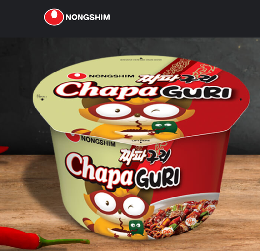 [Nongshim] Angry Chapaguri Bowl Noodles 108g  농심 짜파구리 용기면