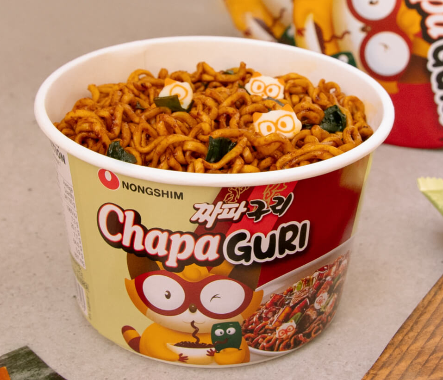 [Nongshim] Angry Chapaguri Bowl Noodles 108g  농심 짜파구리 용기면
