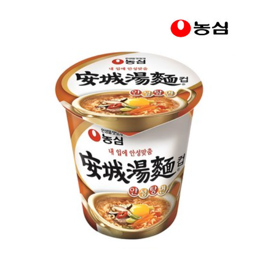 [Nongshim] Ansungtangmyun Cup Noodle 66g  농심 안성탕면 컵