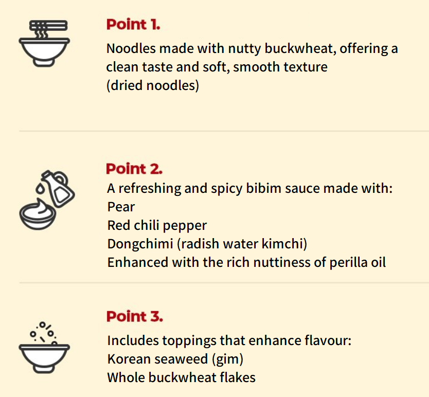 [Nongshim] BaeHongDong Makguksu 114g x 4P (배홍동 막국수)