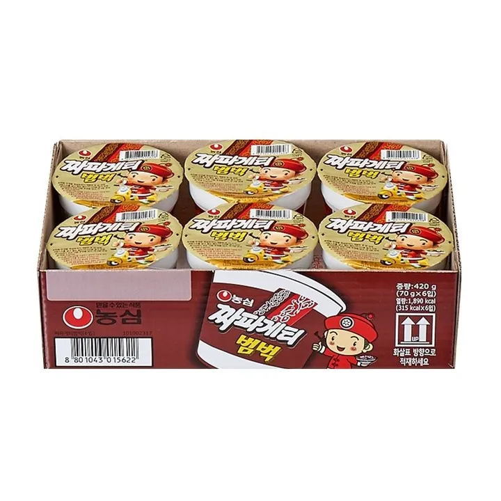 [Nongshim] Chapaghetti Bumbuk Ramen Cup 70g 농심 짜파게티 범벅