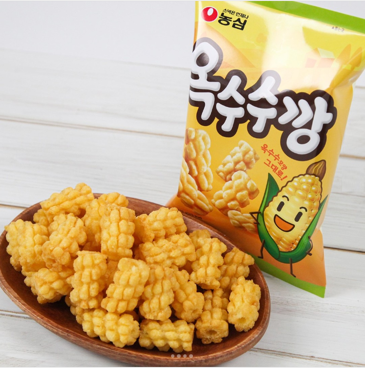 [Nongshim] Corn Shaped Cracker Snack 70g 농심 옥수수깡