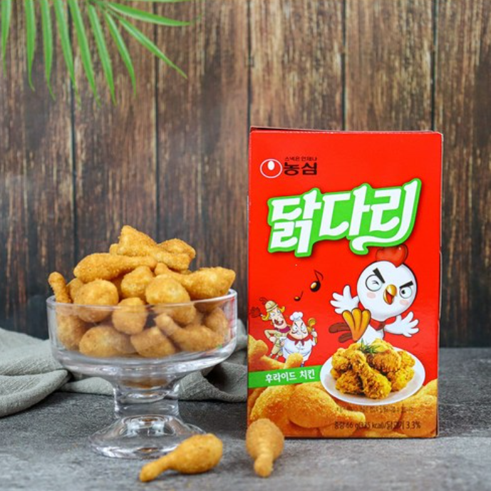 [Nongshim] Drumstix Fried Chicken Flavor 66g [농심] 닭다리 후라이드치킨맛