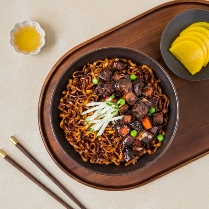 [Nongshim] Jjawang Premium Jjajang Ramen 134g x 4p 농심 짜왕