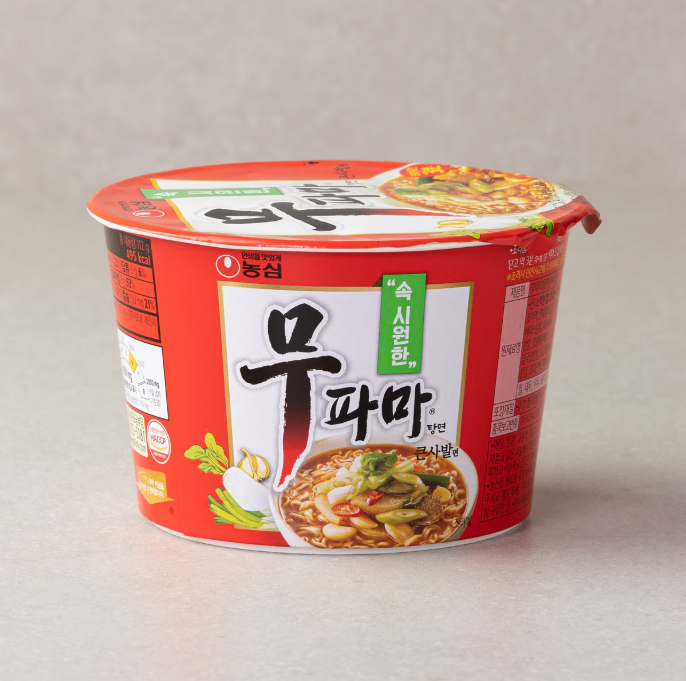 [Nongshim] Mupama Tangmyun Cup Ramen 112g [농심] 무파마탕면 큰사발면
