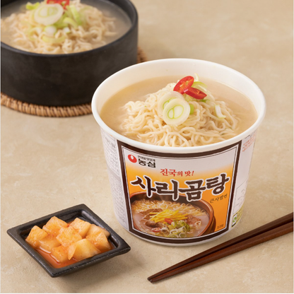 [Nongshim] Sarigomtang Bowl Ramen Soup 111g 농심 사리곰탕 큰사발면