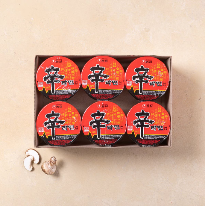 [Nongshim] Shin Ramen Cup 65g  [농심] 신라면 컵 (65g)