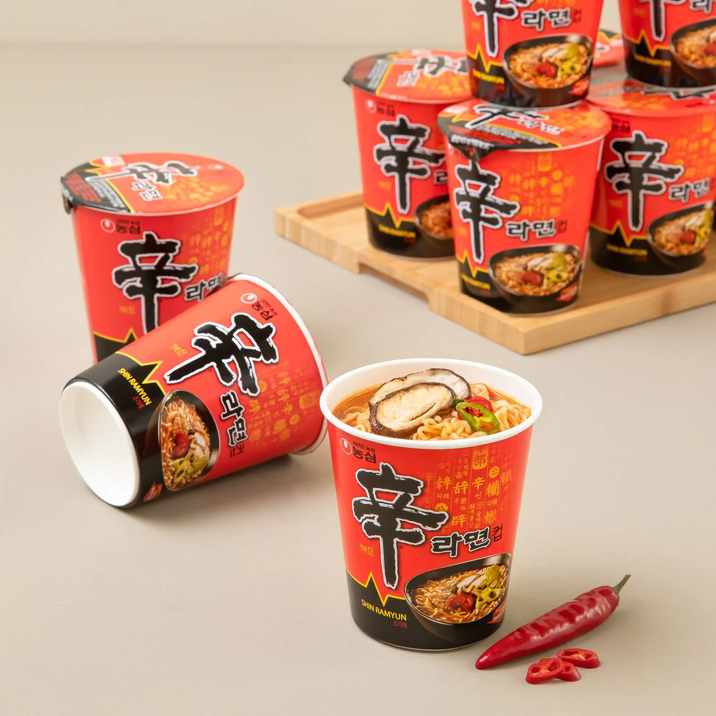 [Nongshim] Shin Ramen Cup 65g  [농심] 신라면 컵 (65g)