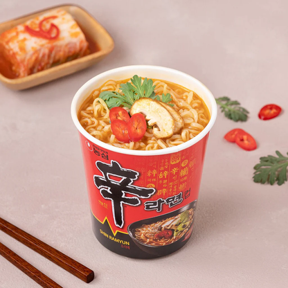 [Nongshim] Shin Ramen Cup 65g  [농심] 신라면 컵 (65g)