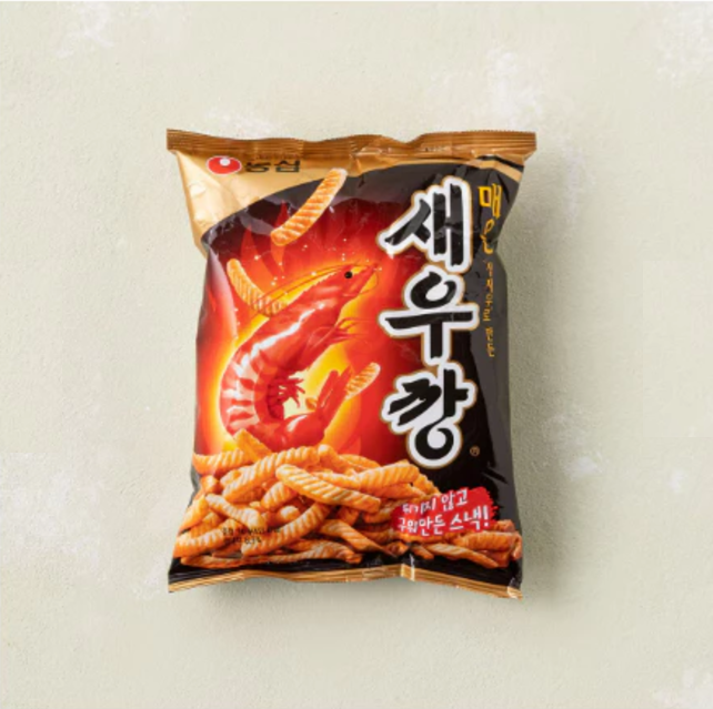 [Nongshim] Shrimp Crackers (Original, Rice & Spicy) 75g 농심 새우깡 3종