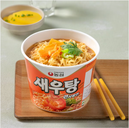 [Nongshim] Spicy Shrimp Flavor Cup Ramen 115g [농심] 새우탕 큰사발면
