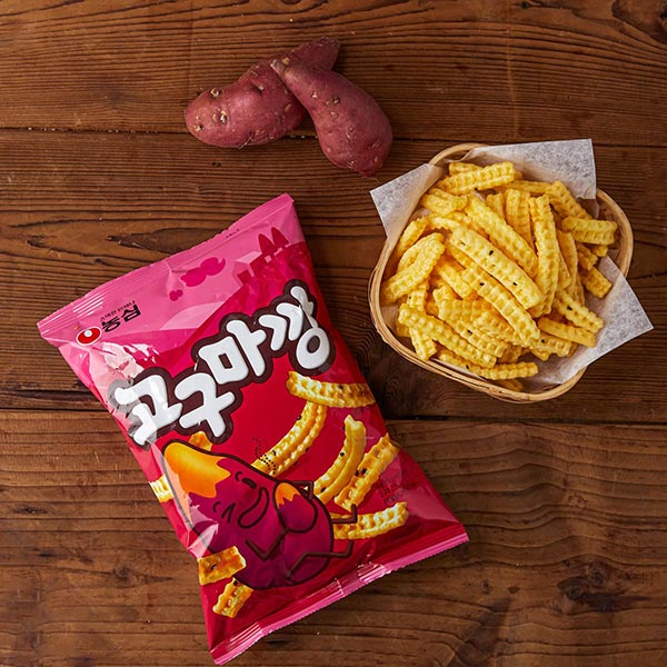 [Nongshim] Sweet Potato Cracker 83g 농심 고구마깡