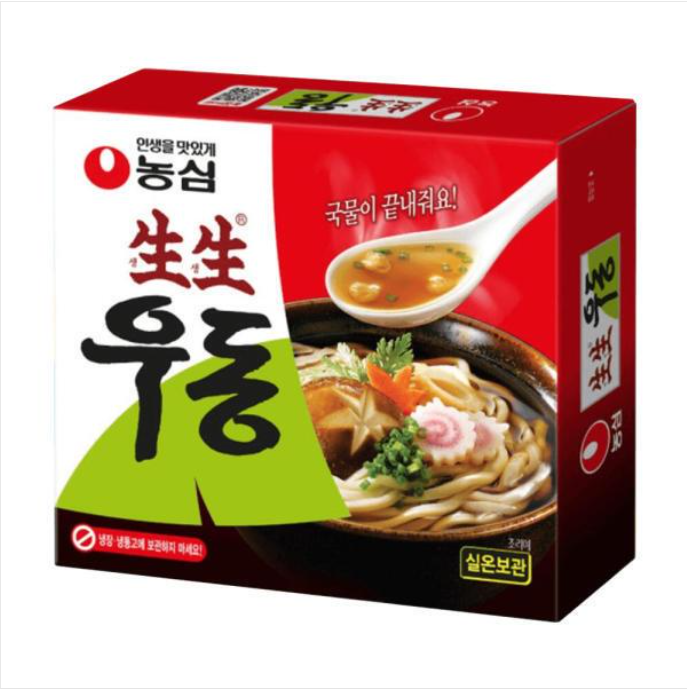 [Nongshim] Udon Noodle Soup 253g / 276g  농심 생생우동