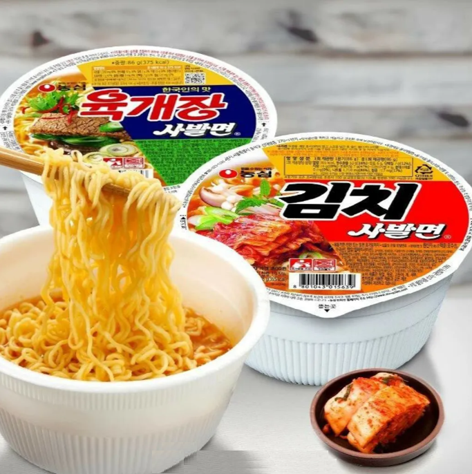 [Nongshim] Yukgaejang Bowl Ramen 86g 농심 육개장 사발면