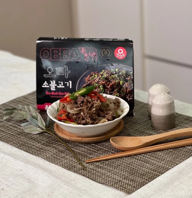[Obba] Marinated Beef Bulgogi 300g  오빠 소 불고기
