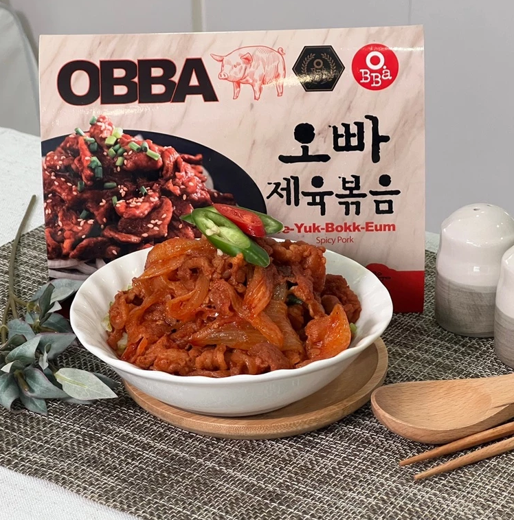 [Obba] Stir-Fried Spicy Marinated Pork 300g  오빠 제육볶음