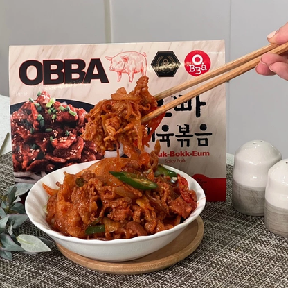 [Obba] Stir-Fried Spicy Marinated Pork 300g  오빠 제육볶음