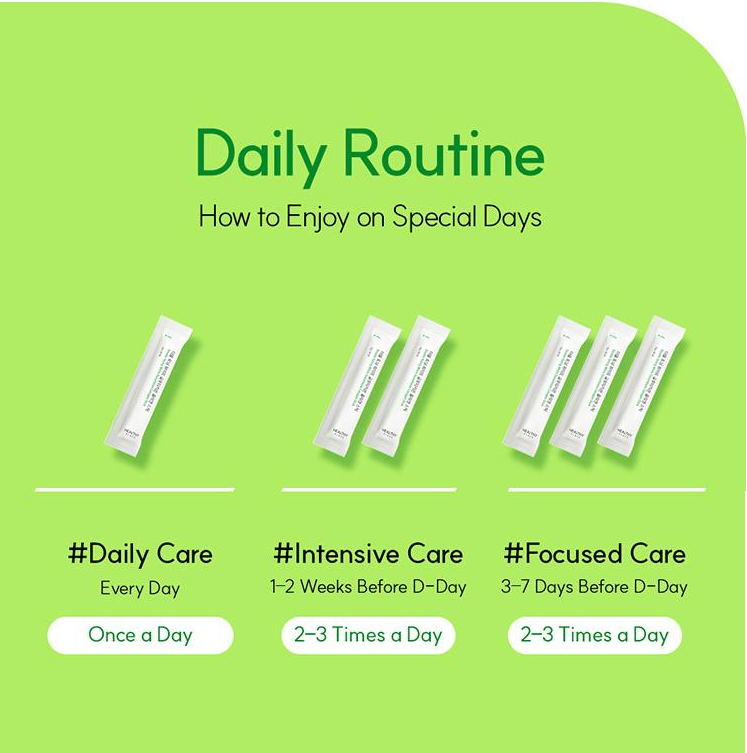 [Olive Young] Double Toning White Glutathione Collagen Stick (Apple Flavor - 14 Sticks)