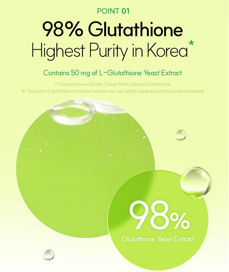 [Olive Young] Double Toning White Glutathione Collagen Stick (Apple Flavor - 14 Sticks)