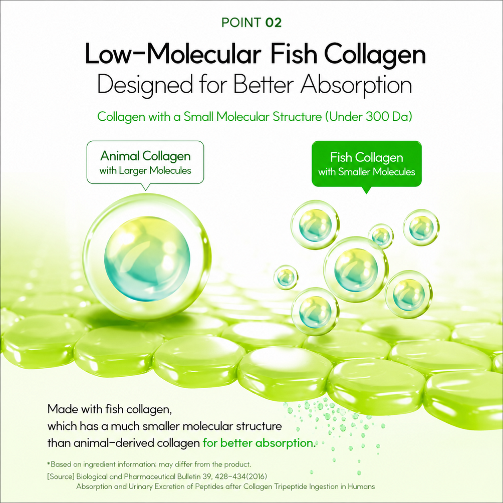 [Olive Young] Double Toning White Glutathione Collagen Stick (Apple Flavor - 14 Sticks)
