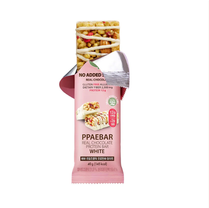 [Olive Young] PPAEBAR No Added Sugar Real Chocolate Protein Bar 40g