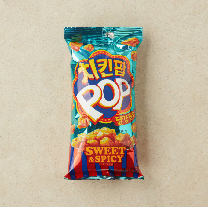 [Orion] Chicken Pop Sweet & Spicy 81g (오리온 치킨팝 닭강정맛)