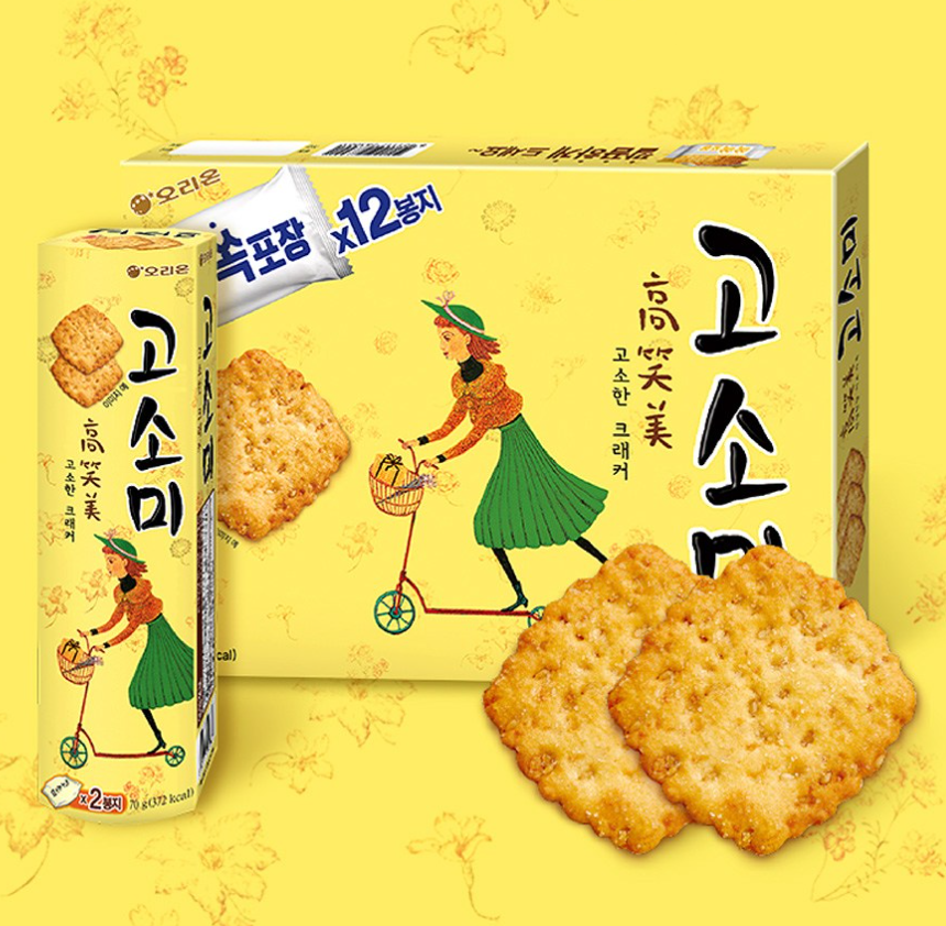 [Orion] Gosomi Korea Biscuits 80g / 216g   오리온 고소미