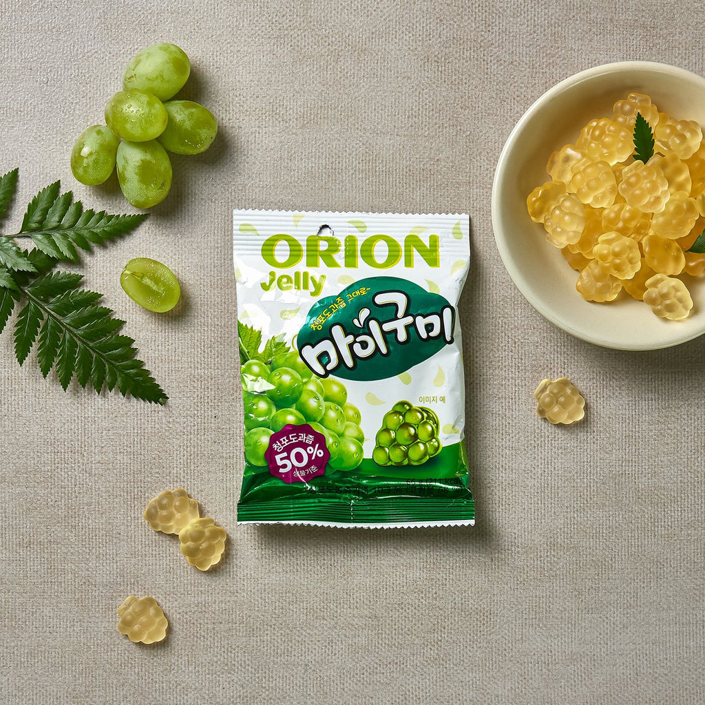 [Orion] My Gummy Assorted Flavors (Peach, Grape, Green Grape) 오리온 마이구미 복숭아 / 포도 / 청포도