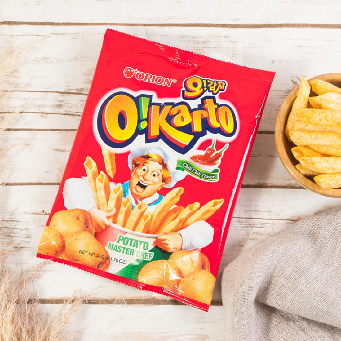 [Orion] O! Karto Potato Chips 50g  오리온 오감자