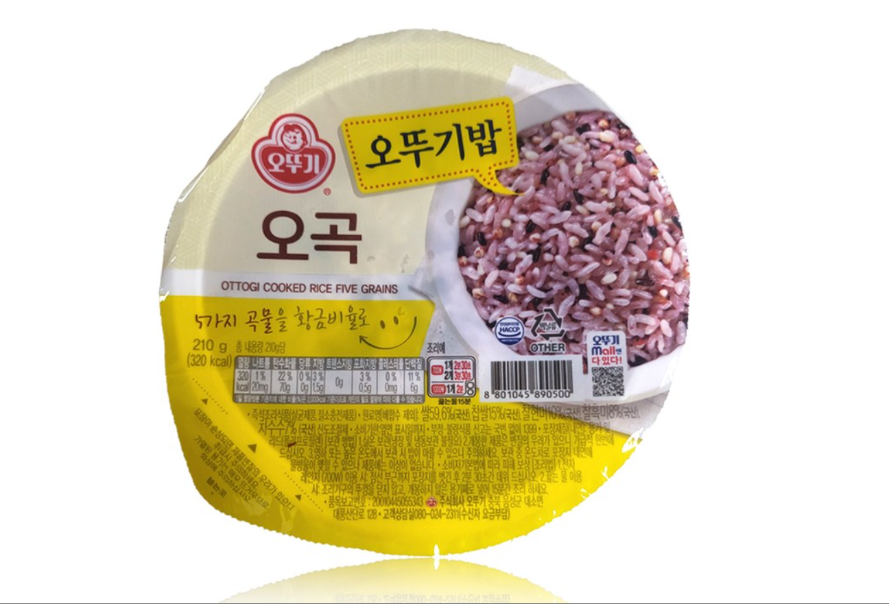 [Ottogi] Instant Cooked Rice 210g (오뚜기밥 발아현미 / 찰현미 / 발아흑미 / 오곡)