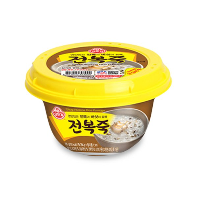 [Ottogi] Korea Instant Porridge (Abalone, Tuna, Pumpkin, Red Bean, Vegetable)285g 오뚜기 죽류 골라담기