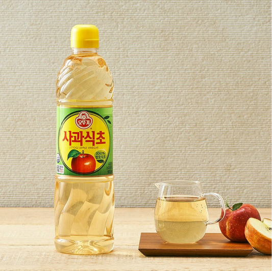 [Ottogi] Apple Vinegar Pet 900ml   [오뚜기] 사과 식초 Pet 900 ml