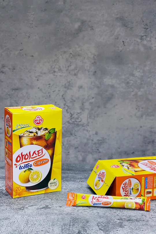 [Ottogi] Ice Tea Series (Citron,Plum,Peach) 14gx20 오뚜기 아이스티 복숭아맛 /매실맛 /유자맛