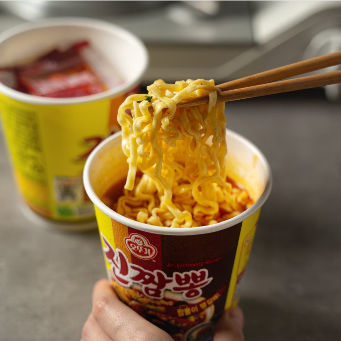 [Ottogi] Jin Jjambbong Ramen Cup 75g 오뚜기 진짬뽕 컵