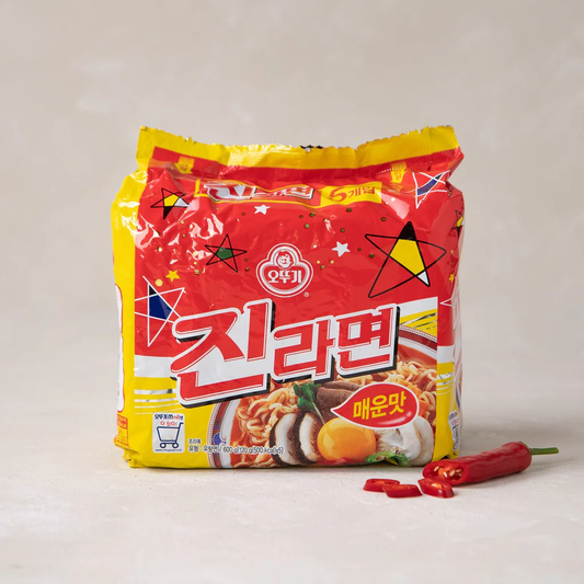 [Ottogi] Jin Ramen Spicy 120g x 5p 오뚜기 진라면 멀티 매운맛