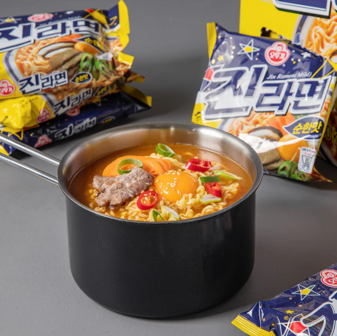 [Ottogi] Jin Ramen Mild Flavor 120g x 5 Pack 오뚜기 진라면 멀티 순한맛