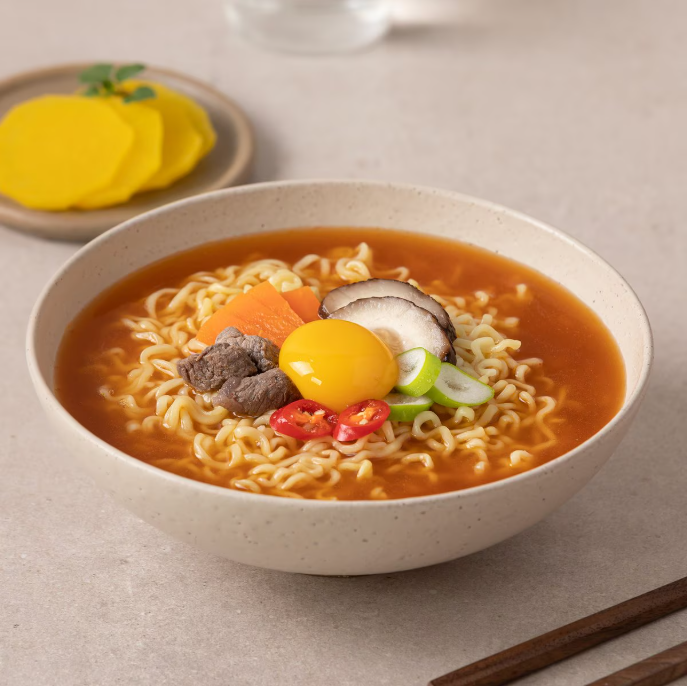 [Ottogi] Jin Ramen Mild Flavor 120g x 5 Pack 오뚜기 진라면 멀티 순한맛