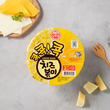 [Ottogi] Kok Kok Kok Cheese Stir-fried Ramen Bowl 95g 오뚜기 콕콕콕 치즈볶이