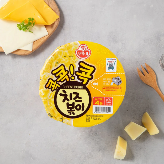 [Ottogi] Kok Kok Kok Cheese Stir-fried Ramen Bowl 95g 오뚜기 콕콕콕 치즈볶이