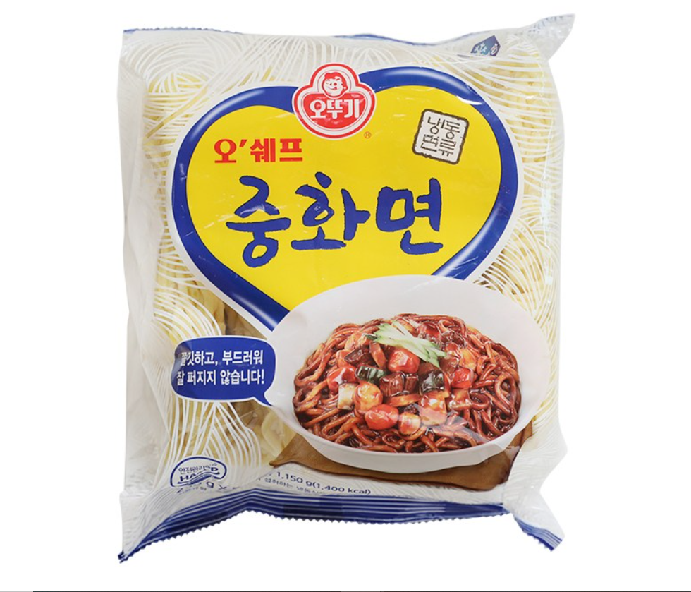[Ottogi] O'Chef Chinese Fresh Noodles 230g x 5P 오뚜기 오쉐프 중화면