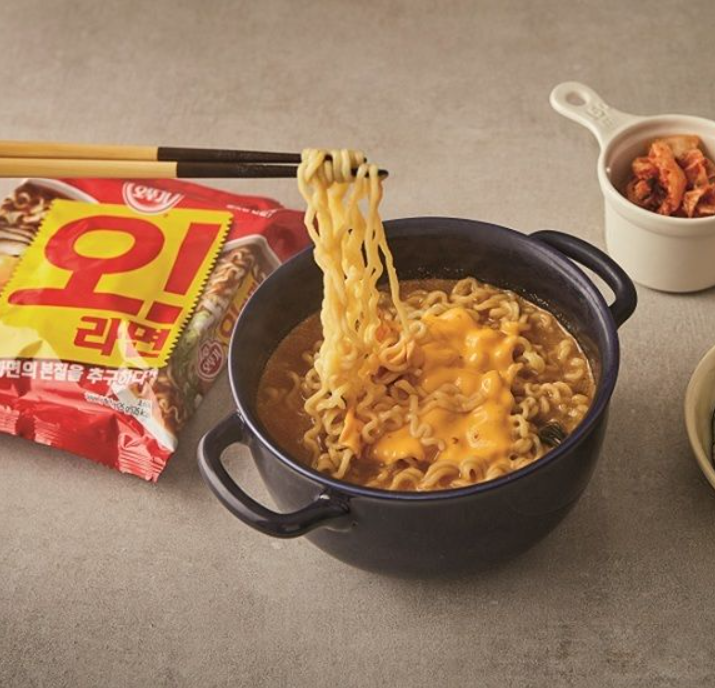 [Ottogi] Oh! Ramen 125g x 4P  오뚜기 오라면