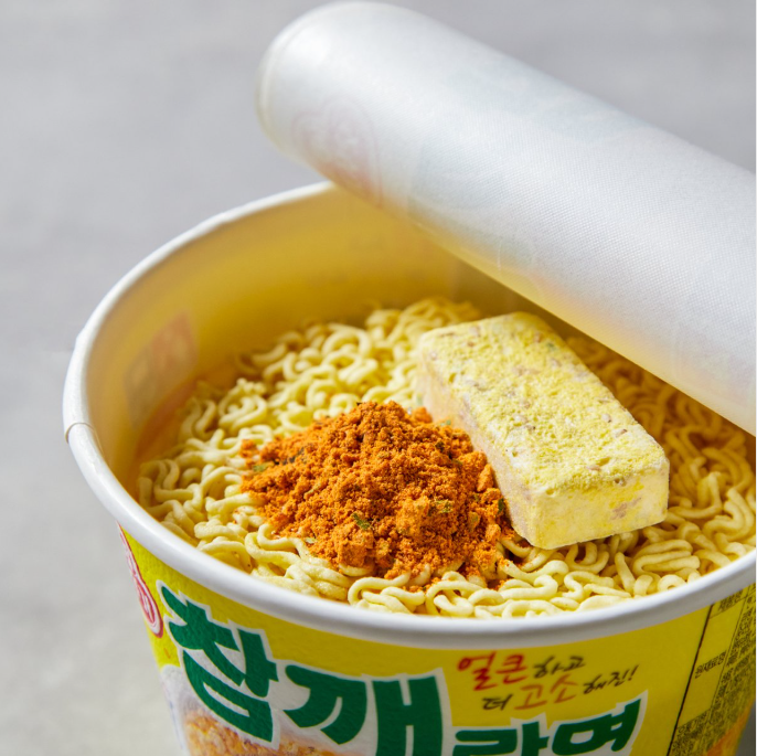 [Ottogi] Sesame Ramen Cup 65g / Bowl 110g 오뚜기 참깨라면 큰컵