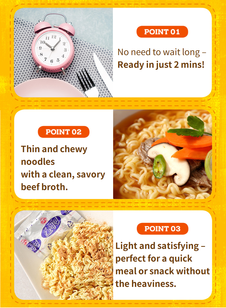 [Ottogi] Snack Ramen 112g x 5 Packs 오뚜기 스낵면