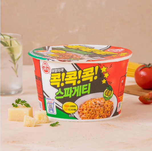 [Ottogi] Spaghetti Ramen Bowl 120g 오뚜기 콕콕콕 스파게티 용기