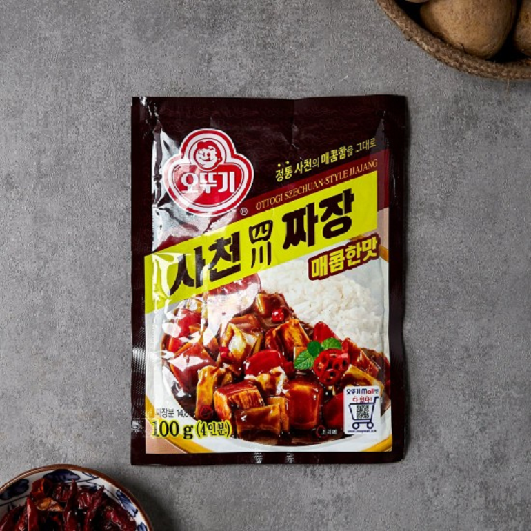 [Ottogi] Jjajang Series Powder (Jjajang/ Samsun Ganjjajang/ Szechuan-Style Jjajang) 100g 짜장가루