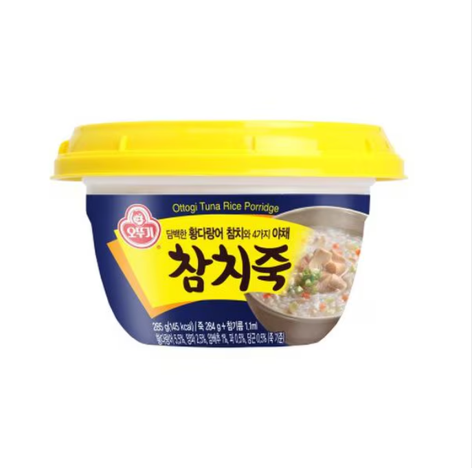 [Ottogi] Korea Instant Porridge (Abalone, Tuna, Pumpkin, Red Bean, Vegetable)285g 오뚜기 죽류 골라담기