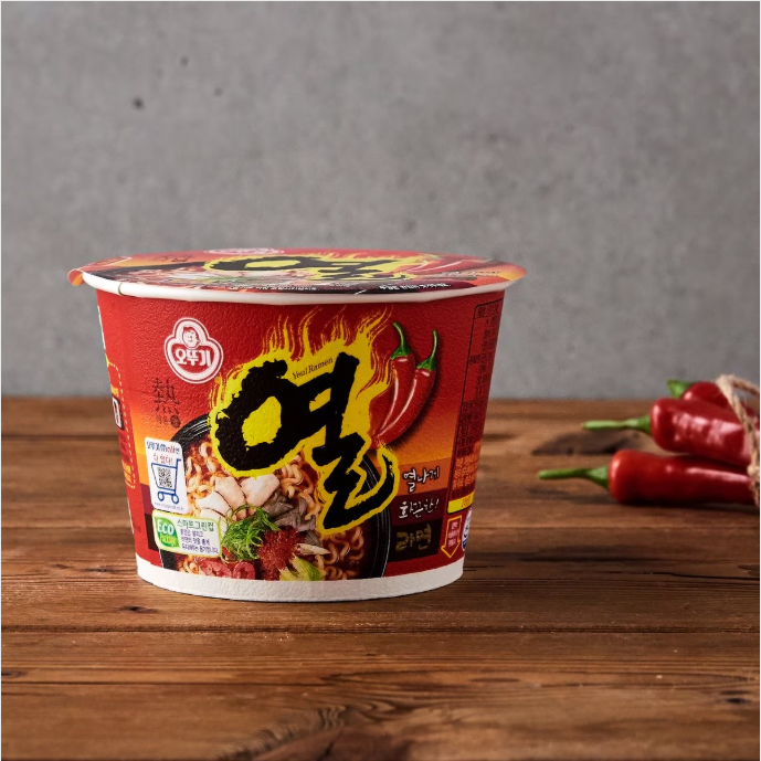 [Ottogi] Yeul Ramen Cup 66g / Bowl 105g  오뚜기 열라면 용기