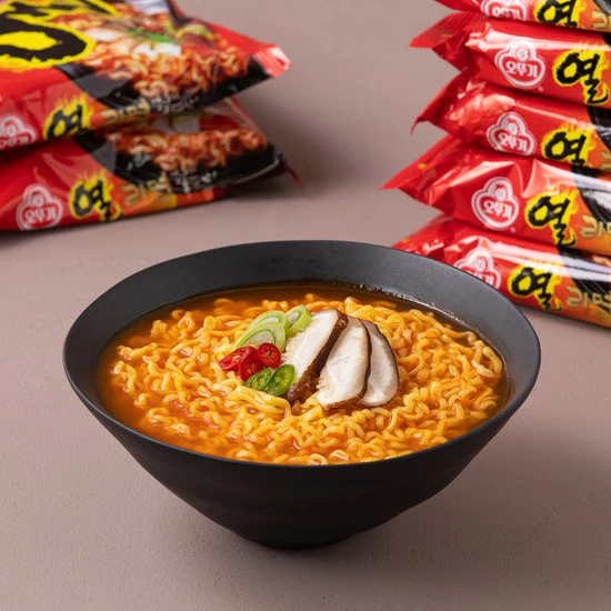 [Ottogi] Yeul Ramen Multipack 120g x 5p 오뚜기 열라면